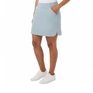 Dusty Blue 32 Degrees Athletic Skirt With Shorts